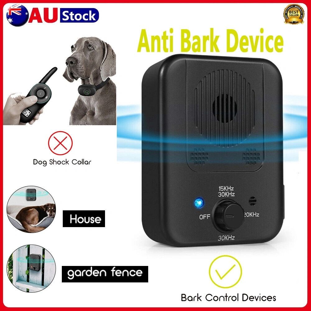Ultrasonic Anti Bark Device stop Dog Barking Control Repeller Silencer